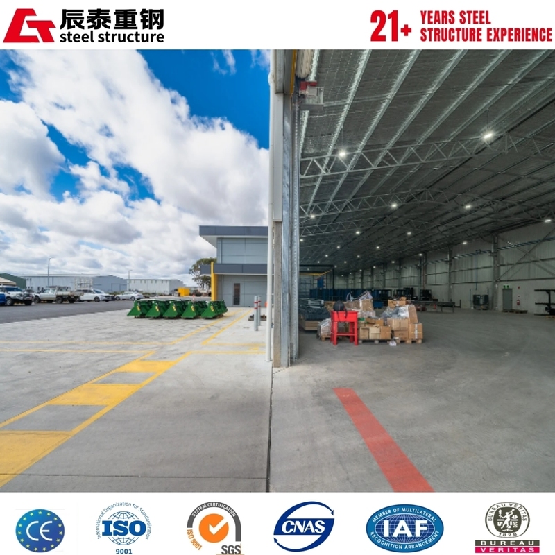 Fire And Corrosion Prevention Steel Structure Office Factory Integrated Building