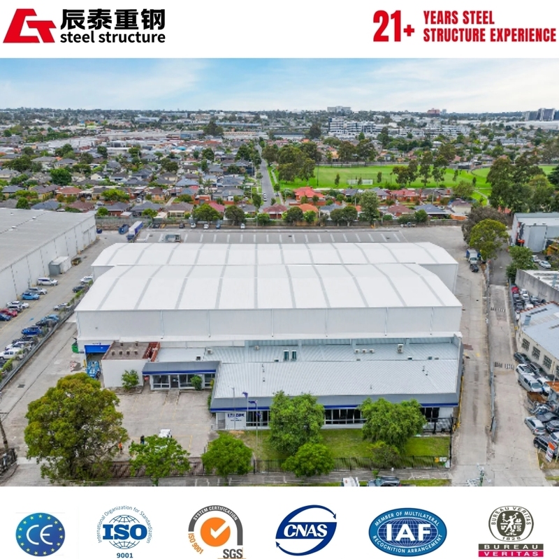 Fire And Corrosion Prevention Steel Structure Office Factory Integrated Building