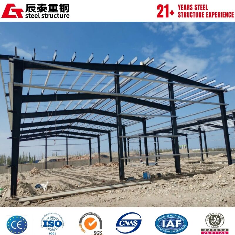 High Strength And High Toughness Safer Flexible Design Steel Structure Workshop