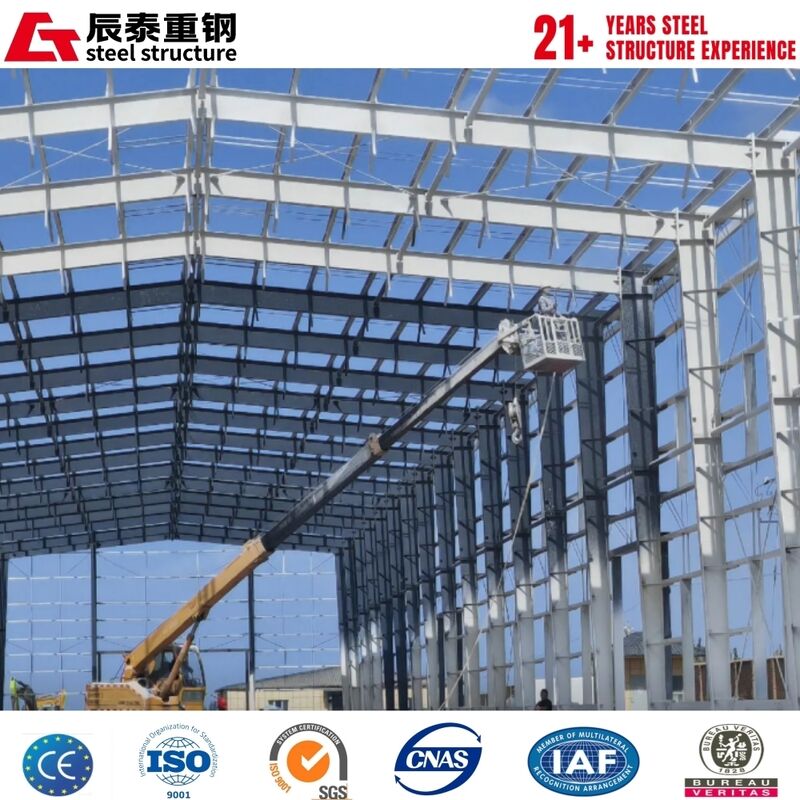 High Strength And High Toughness Safer Flexible Design Steel Structure Workshop