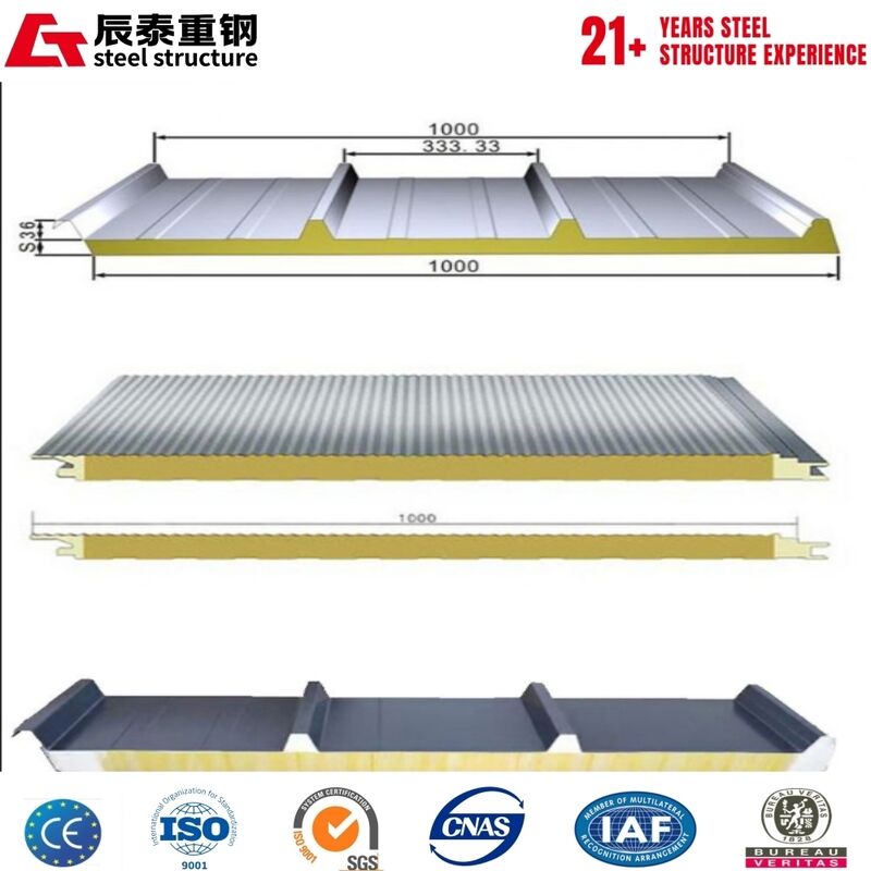 Rapid Assembly Color Customization Ex-Factory Price Polyurethane Wall Panels