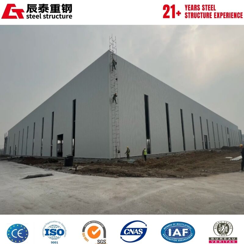 High-Intensity Large Space Easy To Assemble Steel Structure For Workshop