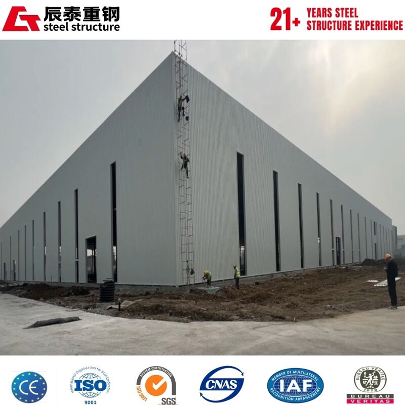High-Intensity Large Space Easy To Assemble Steel Structure For Workshop