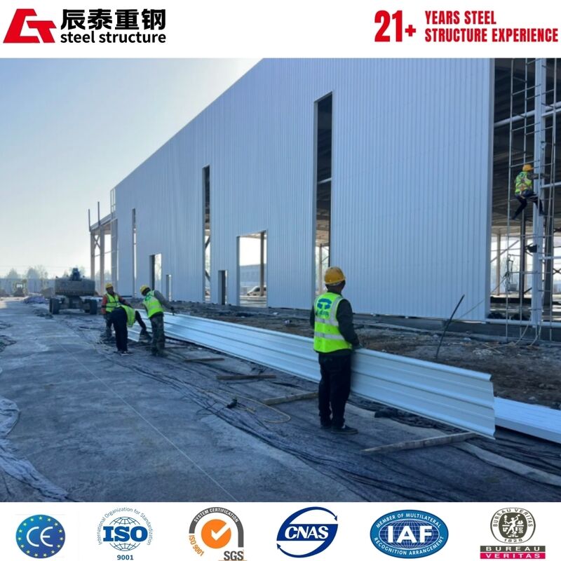 High-Intensity Large Space Easy To Assemble Steel Structure For Workshop