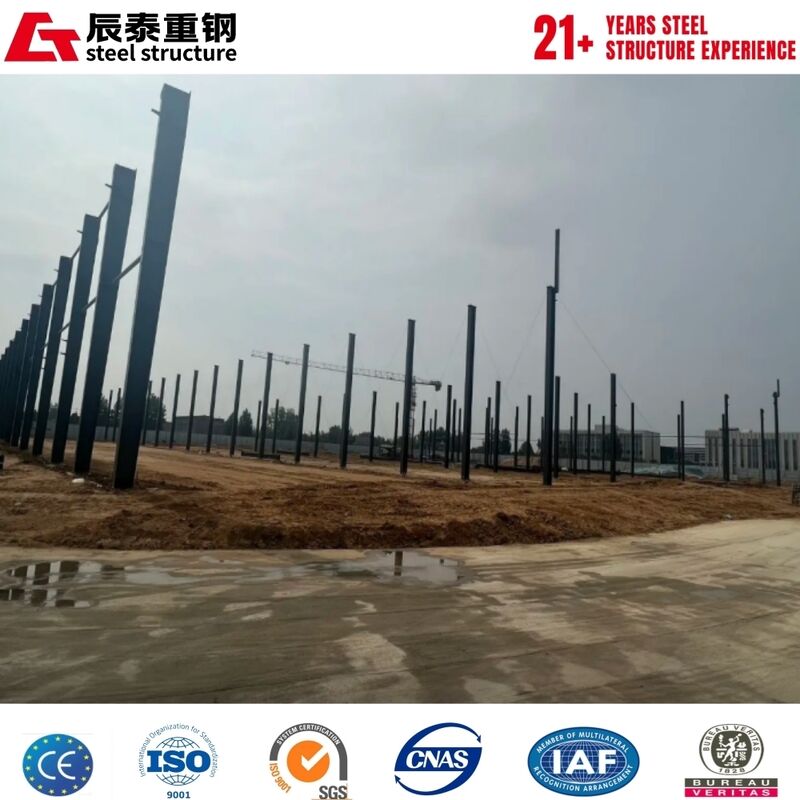 Light Weight Long-Span Prefabrication Production Steel Structure Of Industrial Workshop