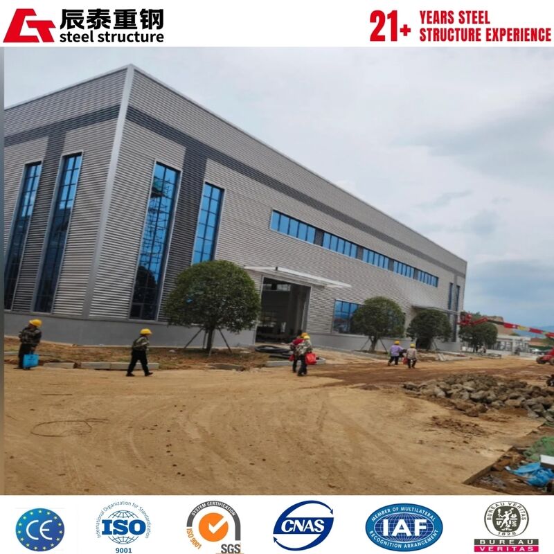 Résistance à la corrosion Industrialisation Fermeture de boulons Structure en acier d'atelier