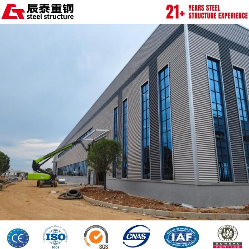 Résistance à la corrosion Industrialisation Fermeture de boulons Structure en acier d'atelier