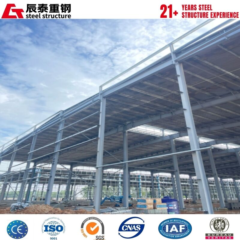 Cadre de portail de l'atelier de construction rapide de la structure en acier