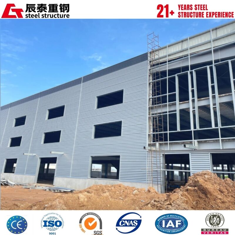 Cadre de portail de l'atelier de construction rapide de la structure en acier