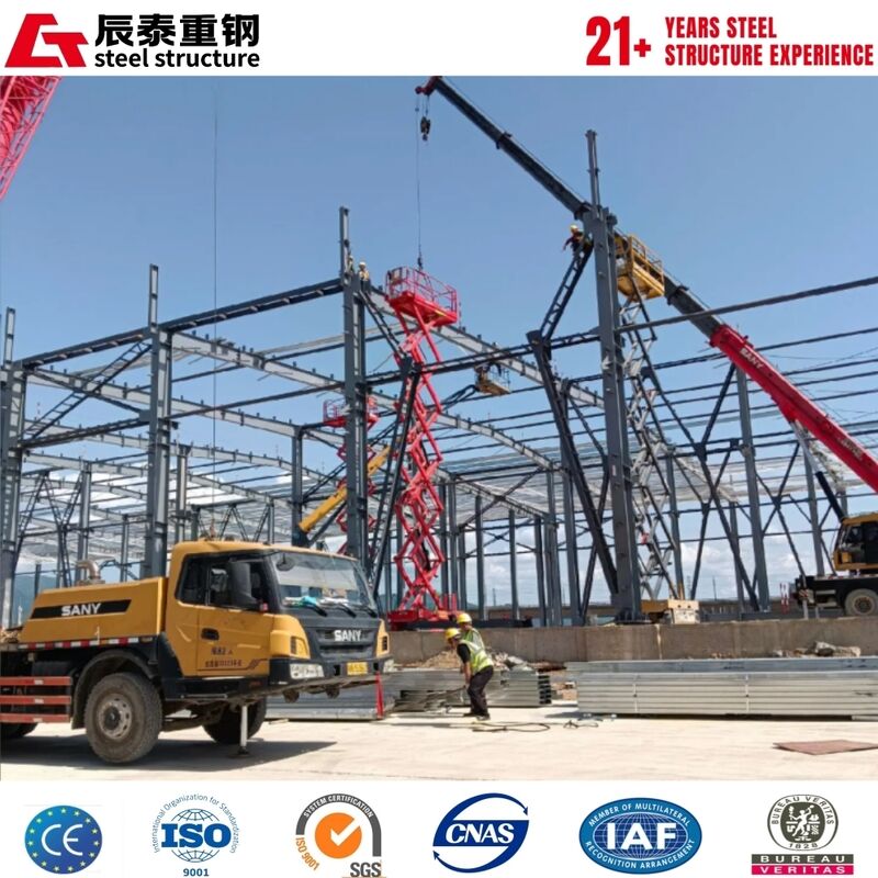China CT Used For Production And Processing Steel Structure Workshop