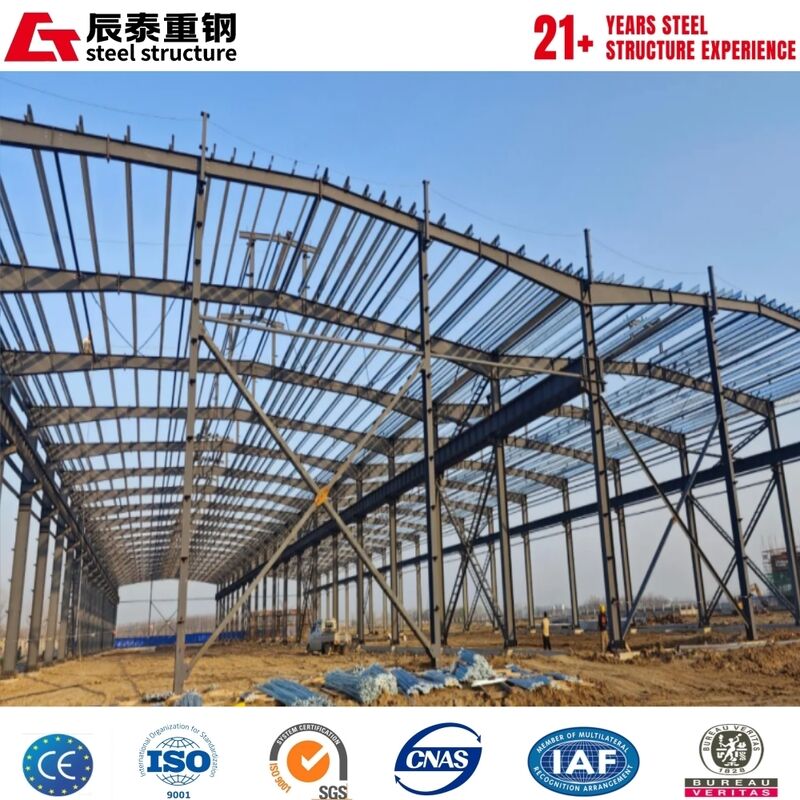 Expandable Modular Steel Workshop For Future Production Capacity Expansion