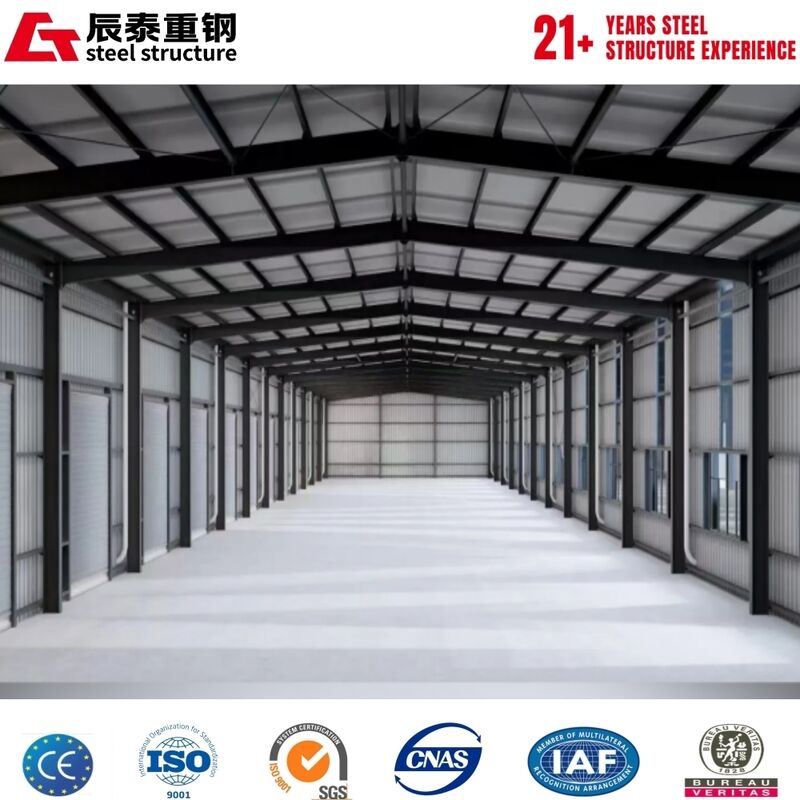 Sound Insulation Prefab Steel Workshop For Noise Intensive Manufacturing Work