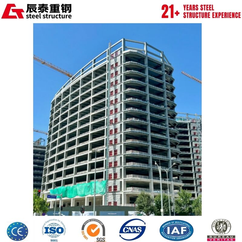 Anti-seismic Grade 8 Multi-storey Steel Construction for Earthquake Prone Regions