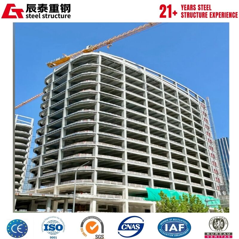 Anti-seismic Grade 8 Multi-storey Steel Construction for Earthquake Prone Regions