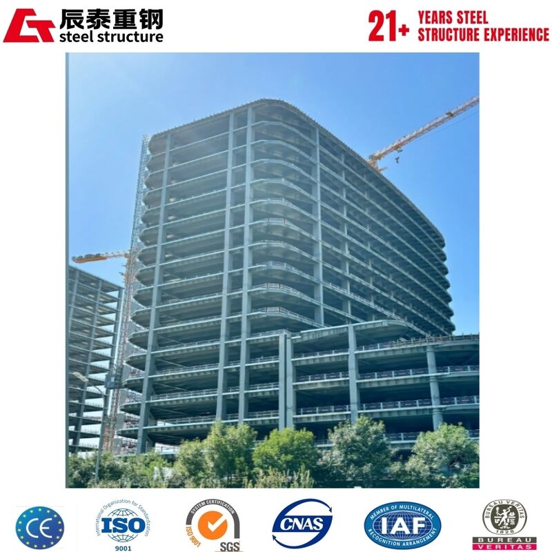 Fast-Installation Prefabricated Cost-Effective Durable High-Strength Steel Structure High-Rise Building