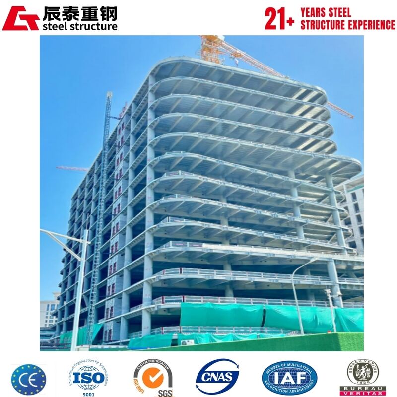 Fast-Installation Prefabricated Cost-Effective Durable High-Strength Steel Structure High-Rise Building