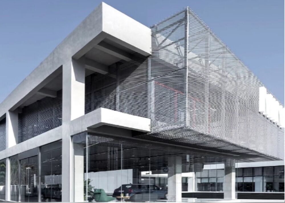 Large-Span & Flexible Modular Environmentally Benign For Steel Structure Car Showroom Building