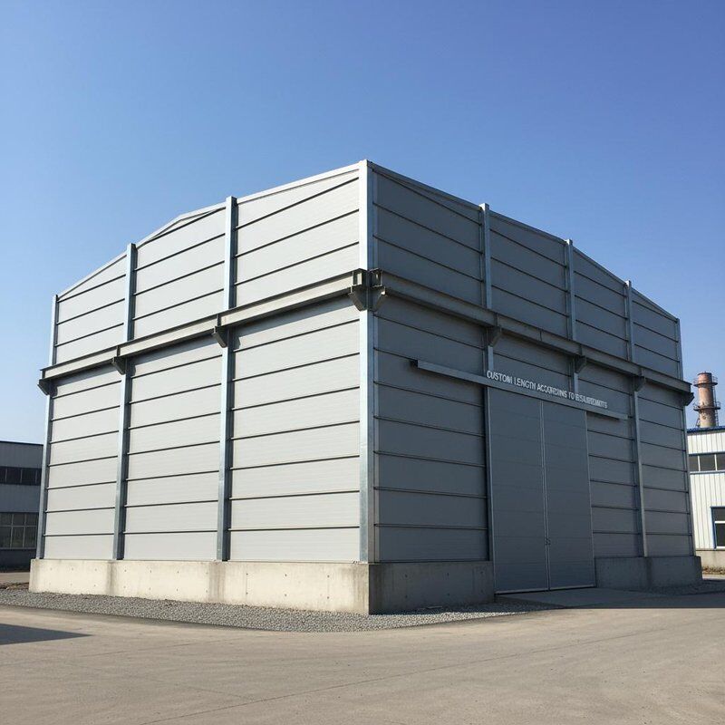 Optional Thermal Insulation Steel Structure Workshop Custom Length According To Requirements Designed To AISC EN JIS GB Standards