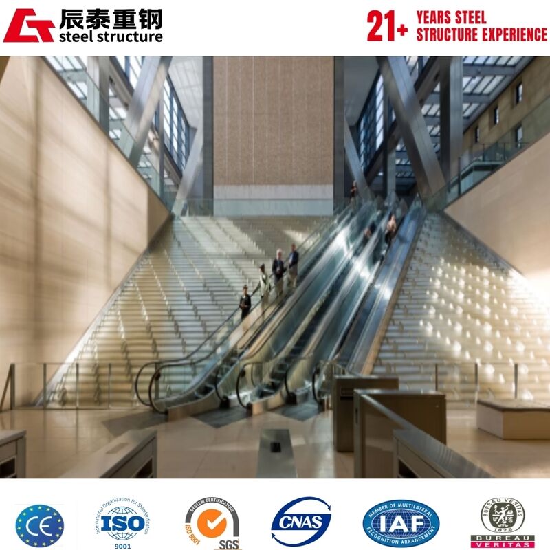 Pre-engineered Two-Floor Steel Frame Composite Building for Factory Production Storage