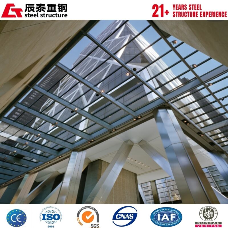 Anti-corrosion Prefab Steel Warehouse Building for Agricultural Grain Storage