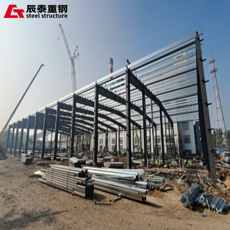 Steel Structure Workshop Deformation Resistant High Strength Wind-resistant Building