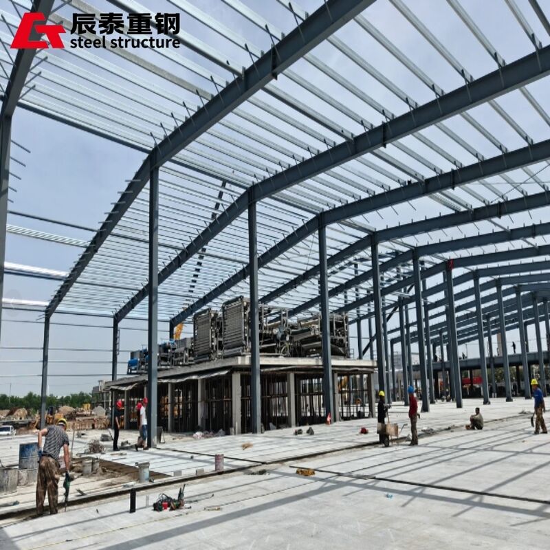 Steel Structure Workshop Deformation Resistant High Strength Wind-resistant Building