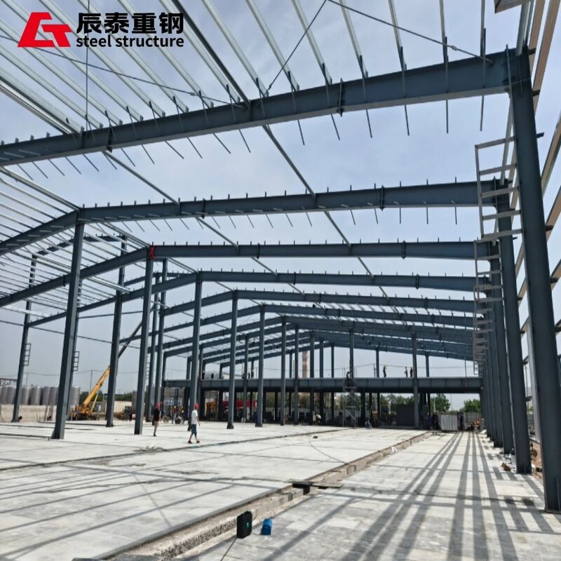 Large Space And Flexible For Steel Structure Workshop Building High Strength Modular