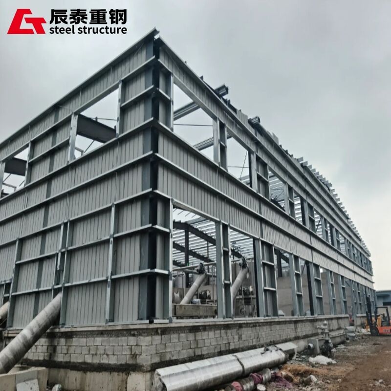 Large Space And Flexible For Steel Structure Workshop Building High Strength Modular
