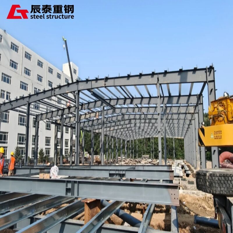 High Structural Rigidity For Steel Structure Workshop Building Standardized Industrial