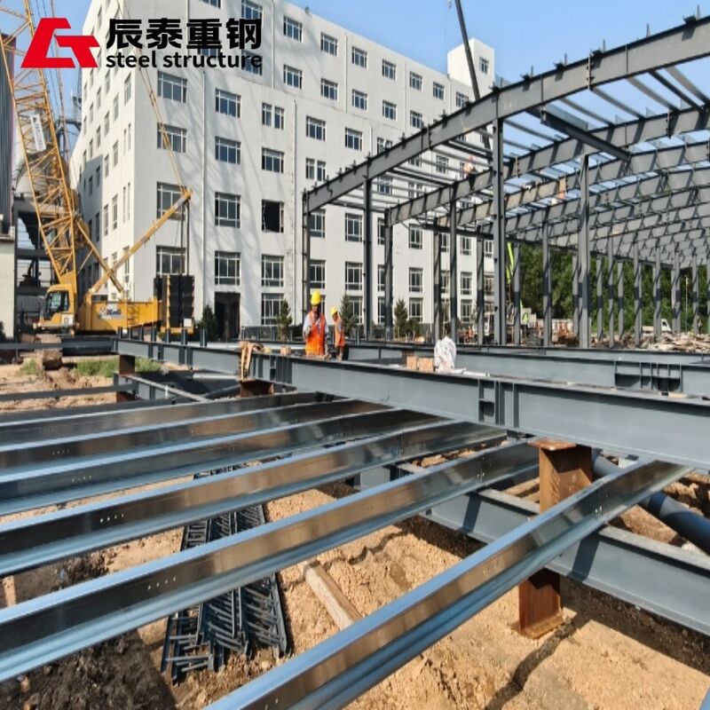 High Structural Rigidity For Steel Structure Workshop Building Standardized Industrial
