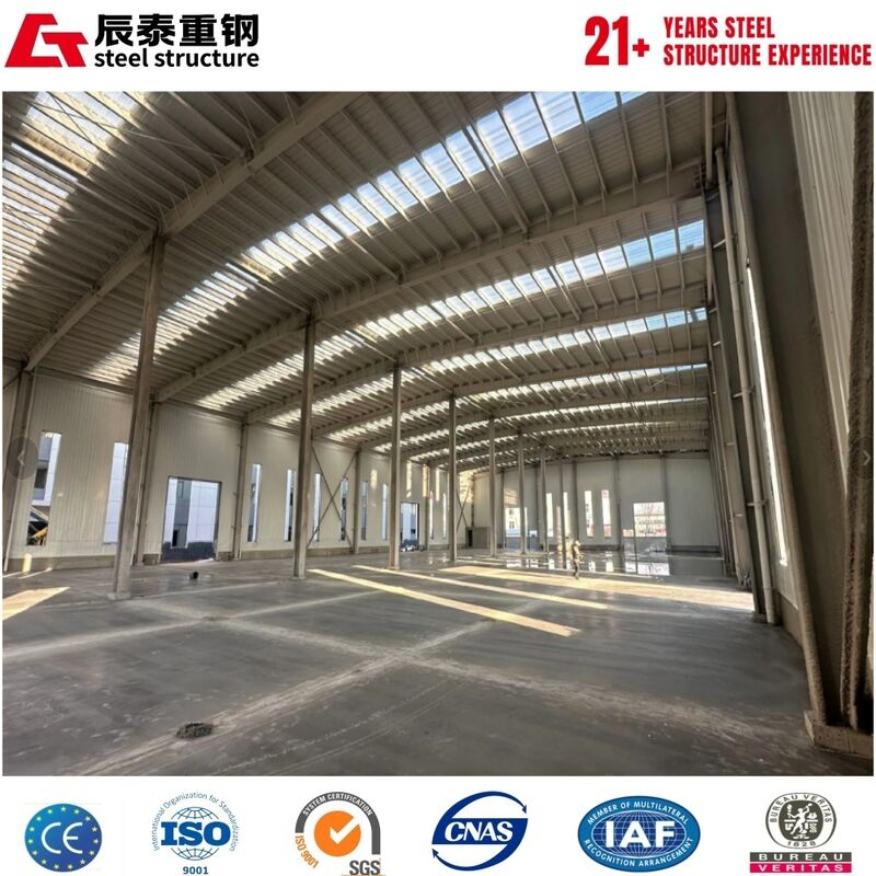 Snow Load Reinforced Multi-level Steel Building for Cold Northern Snowy Areas