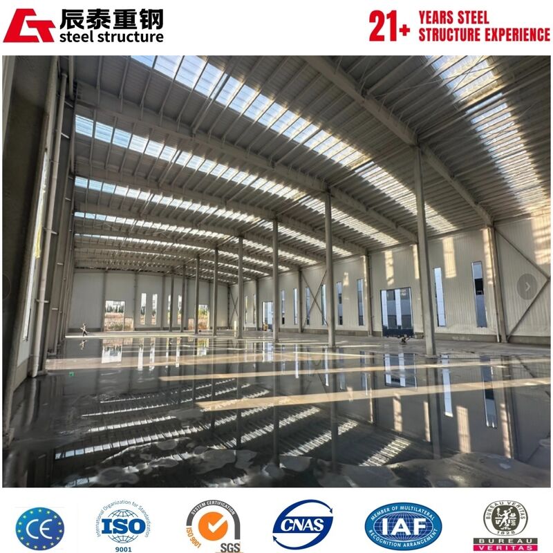 Snow Load Reinforced Multi-level Steel Building for Cold Northern Snowy Areas