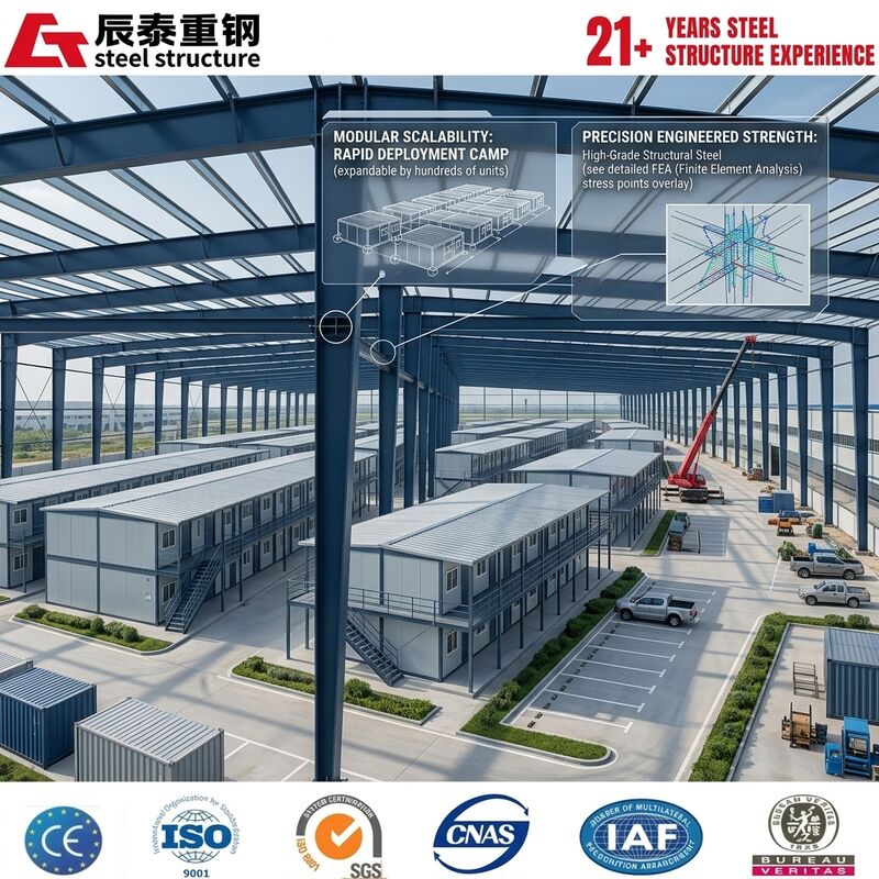 Wide Door Design Multi-floor Steel Building for Large Equipment Transportation