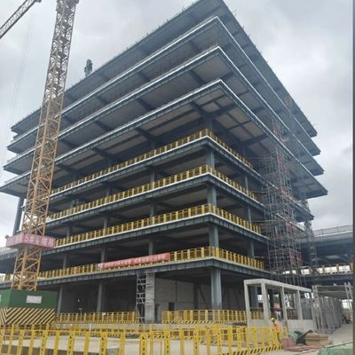 Custom Prefabricated Metal Warehouse Q235 Q355 Steel Frame Prefab Building