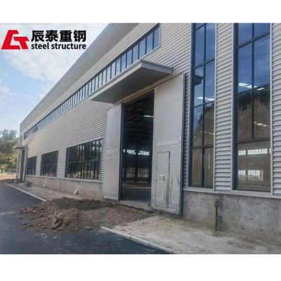 Space Frame Steel Structure H Beam Building Construction Warehouse