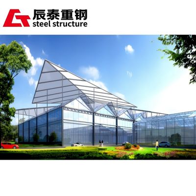 Commercial Metallic Steel Building Modern Steel Structure Warehouse Construction