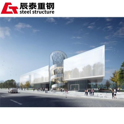 Easy Install Prefab Steel Structure Office Building Good Stiffness