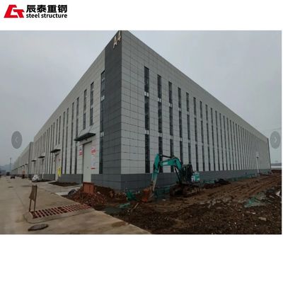 High Strength Galvanized Steel Warehouse Prefabricated Buildings Anti Corrosion