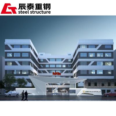 Soundproof Steel Structure Office Building Prefabricated Metal Warehouse