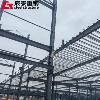 Large Scale Industrial Steel Structure Warehouse Metal Steel Building Workshop