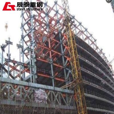 Heavy Prefabricated Steel Frame Multi Storey Buildings Construction