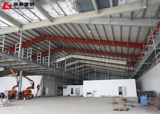 Industrial Light Steel Frame Metal Buildings Construction Facility