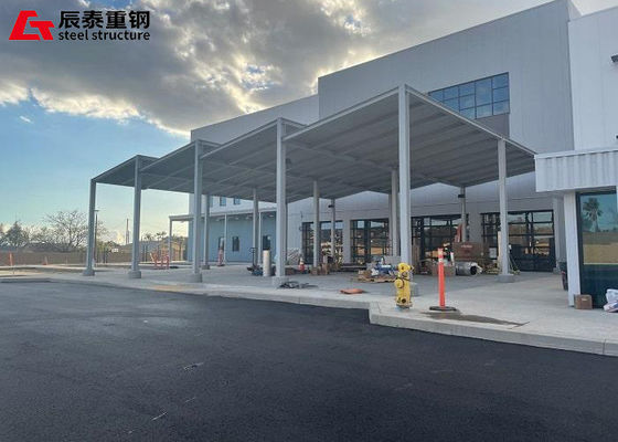 Multi Story Office Building Steel Structure Customized Environmental Friendly