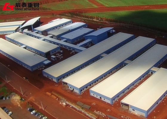 Customized Prefabricated Steel Structure Building Construction For Community Health Center