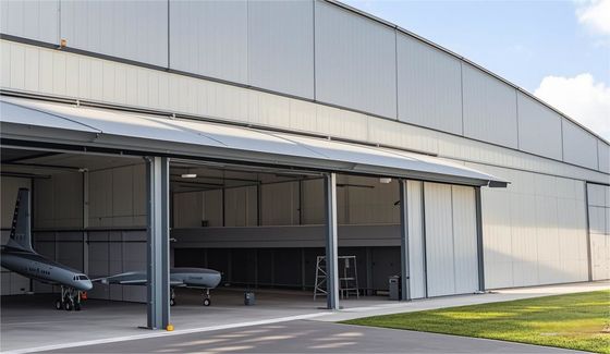 Large Span Steel Structure Aircraft Hangar Construction Fast Install