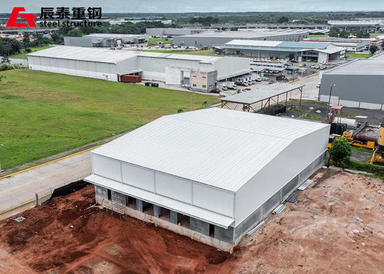 Custom Steel Prefabricated Building Structure Lightweight Metal Frame Building Construction