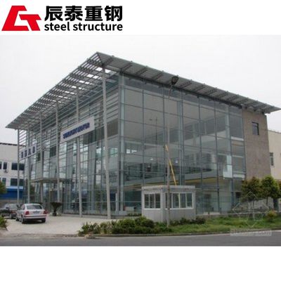 Fire Resistant Steel Structure Exhibition Hall Lightweight For Car Exhibition