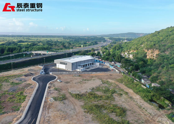Modern Steel Car Workshop Prefabricated Steel Structure Showroom