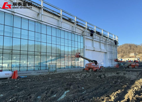 Prefabricated Steel Structure Workshop Building Customized Easy Assembly