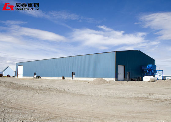 Prefab Warehouse Steel Structure Industrial Modern Metal Frame Commercial Buildings